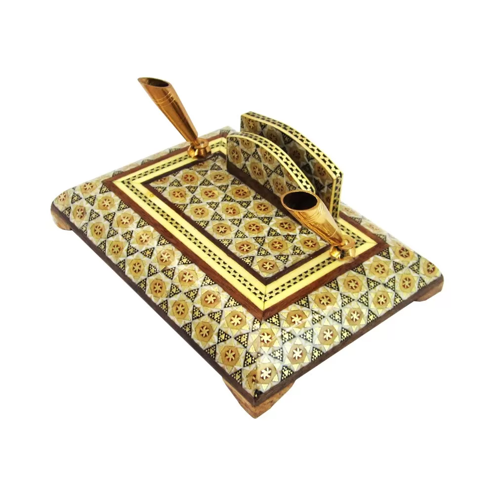 جاقلمی خاتم کاری 15 سانتیمتری