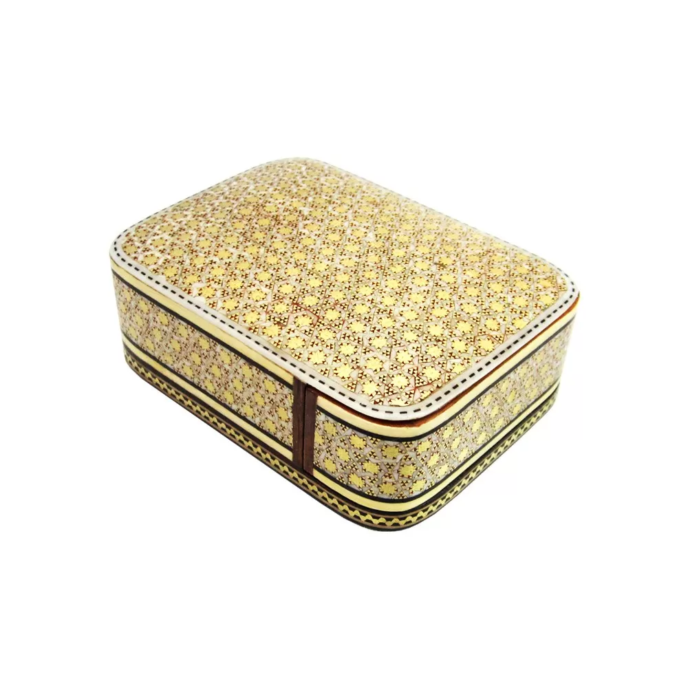 جعبه جاکارتی خاتم کاری